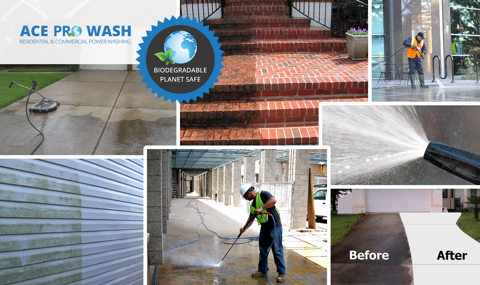 Residential and Commercial Pressure Washing Services in Nashville TN